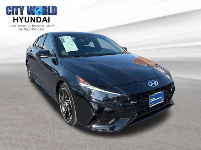 used 2023 Hyundai Elantra car, priced at $20,000