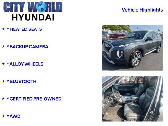 used 2021 Hyundai Palisade car, priced at $29,281