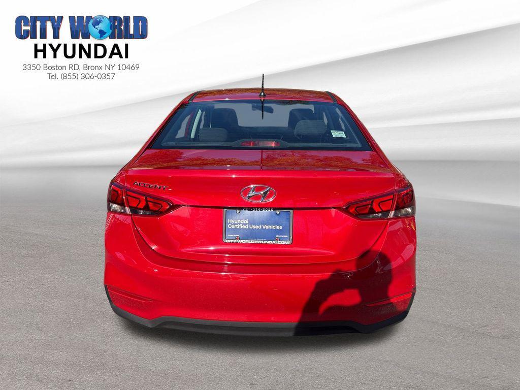 used 2022 Hyundai Accent car, priced at $13,948