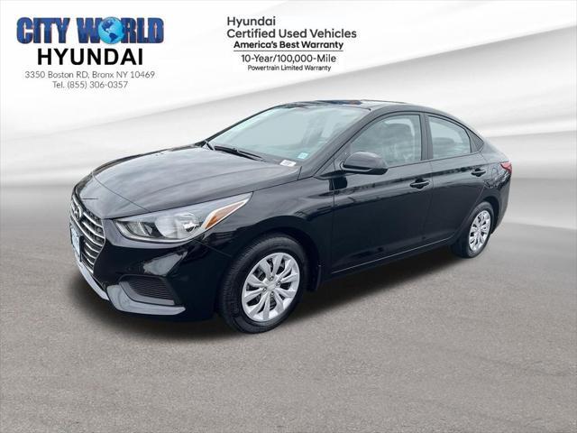 used 2022 Hyundai Accent car, priced at $16,851