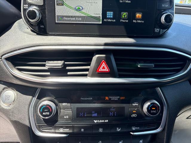 used 2019 Hyundai Santa Fe car, priced at $19,860