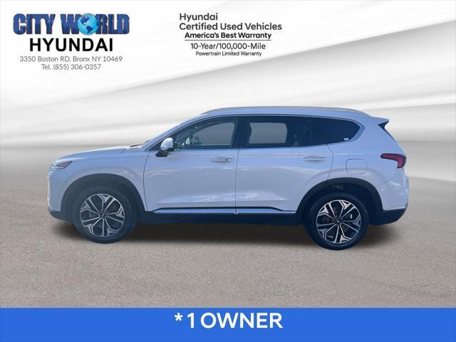used 2019 Hyundai Santa Fe car, priced at $19,860