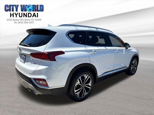 used 2019 Hyundai Santa Fe car, priced at $19,860
