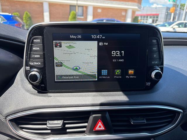 used 2019 Hyundai Santa Fe car, priced at $19,860