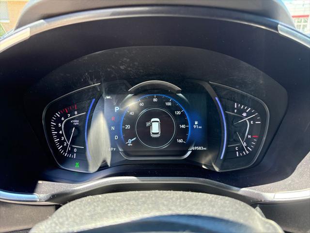 used 2019 Hyundai Santa Fe car, priced at $19,860