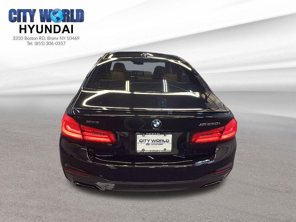 used 2018 BMW M550 car, priced at $28,999