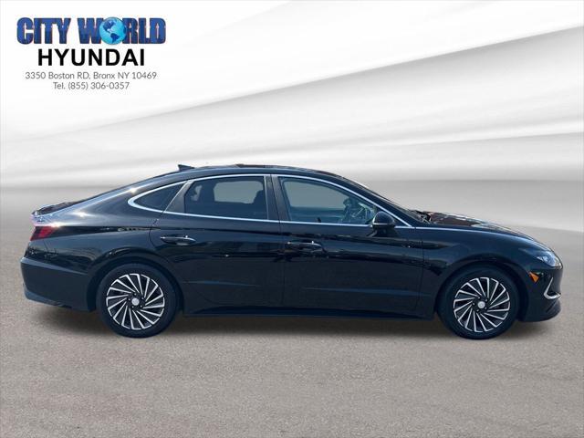used 2021 Hyundai Sonata Hybrid car, priced at $19,459