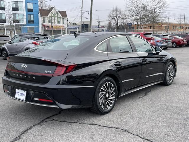 used 2021 Hyundai Sonata Hybrid car, priced at $19,558