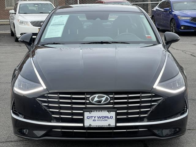 used 2021 Hyundai Sonata Hybrid car, priced at $19,558