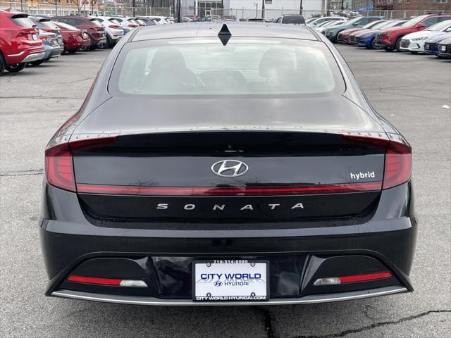 used 2021 Hyundai Sonata Hybrid car, priced at $19,558