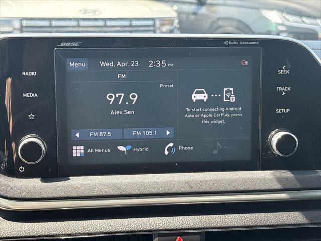 used 2021 Hyundai Sonata Hybrid car, priced at $19,459