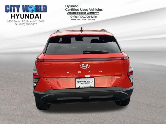 used 2024 Hyundai Kona car, priced at $21,527