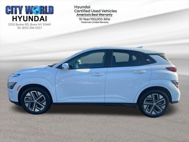 used 2023 Hyundai Kona EV car, priced at $21,012