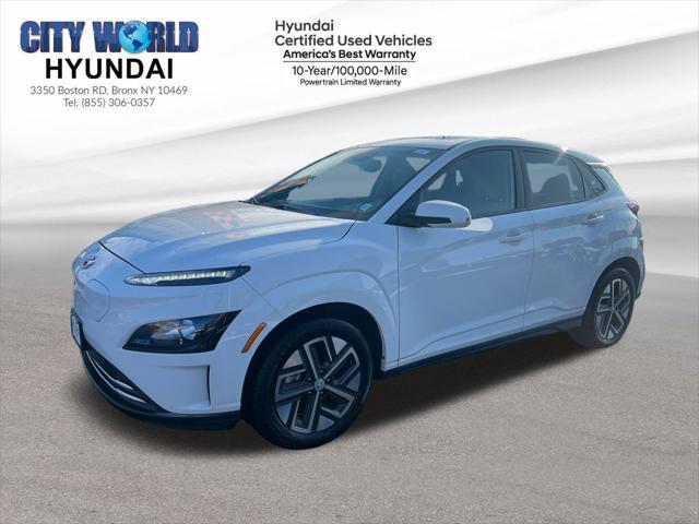 used 2023 Hyundai Kona EV car, priced at $21,012