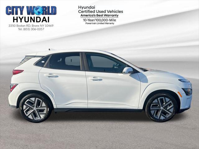 used 2023 Hyundai Kona EV car, priced at $21,012