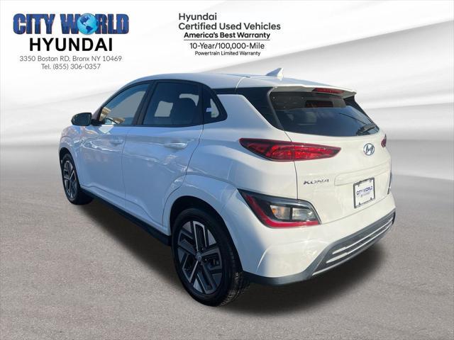 used 2023 Hyundai Kona EV car, priced at $21,012