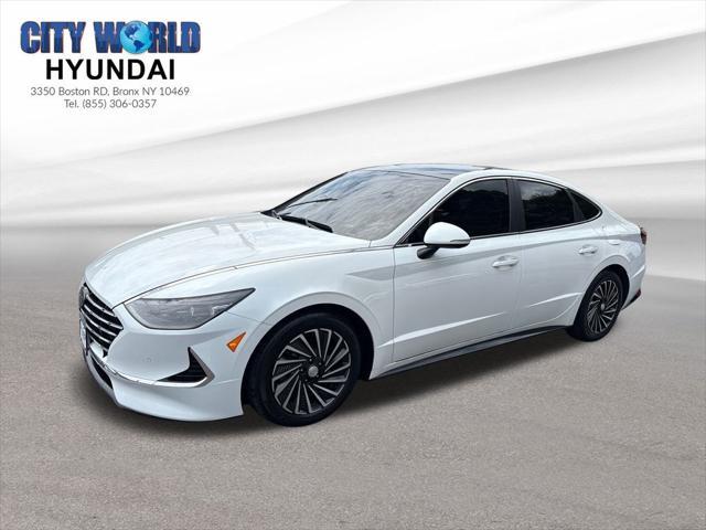 used 2021 Hyundai Sonata Hybrid car, priced at $22,293