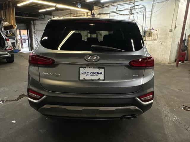 used 2019 Hyundai Santa Fe car, priced at $17,914