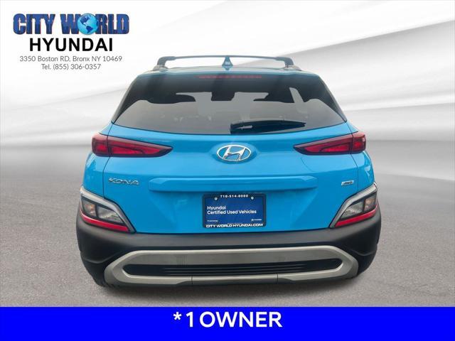 used 2023 Hyundai Kona car, priced at $21,172