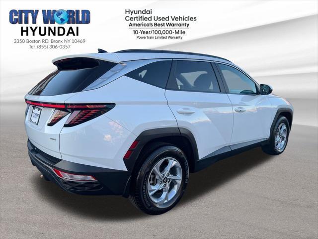 used 2022 Hyundai Tucson car, priced at $24,557