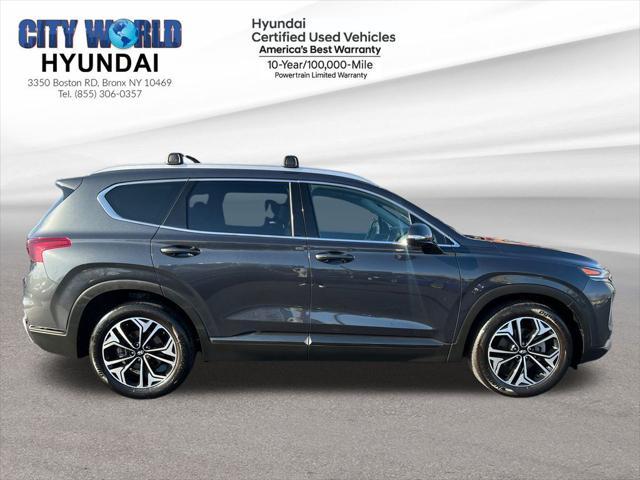 used 2020 Hyundai Santa Fe car, priced at $25,012