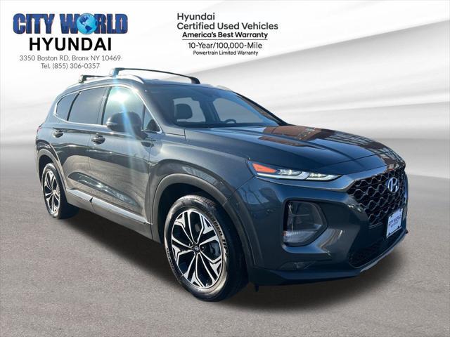 used 2020 Hyundai Santa Fe car, priced at $25,012