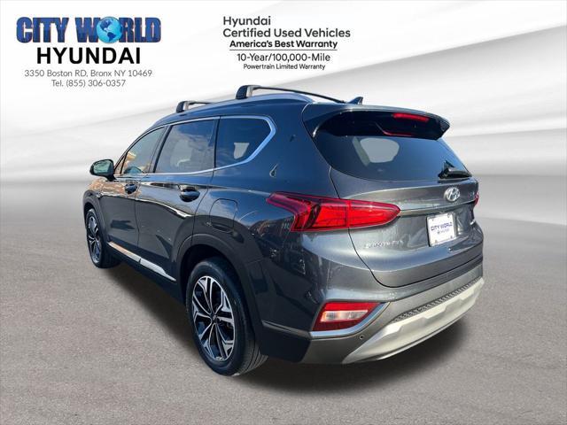 used 2020 Hyundai Santa Fe car, priced at $25,012