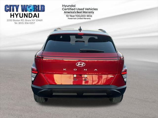 used 2024 Hyundai Kona car, priced at $24,875