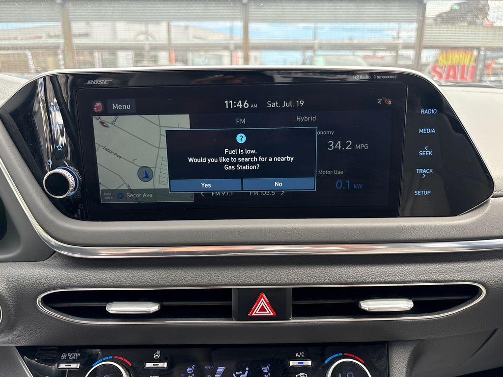 used 2021 Hyundai Sonata Hybrid car, priced at $18,500