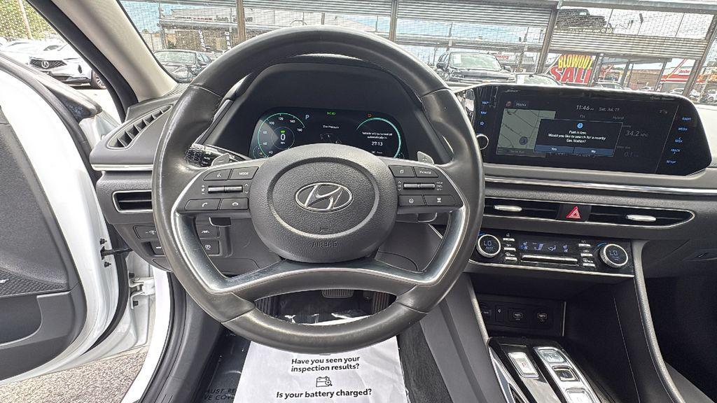 used 2021 Hyundai Sonata Hybrid car, priced at $18,500