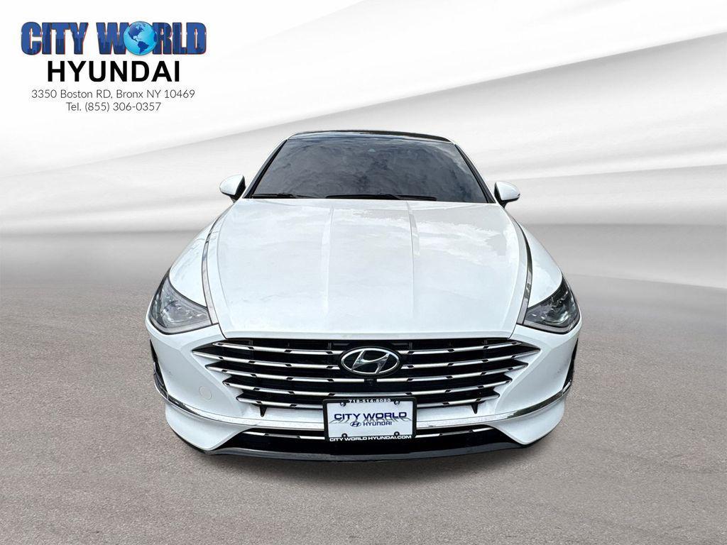 used 2021 Hyundai Sonata Hybrid car, priced at $18,500
