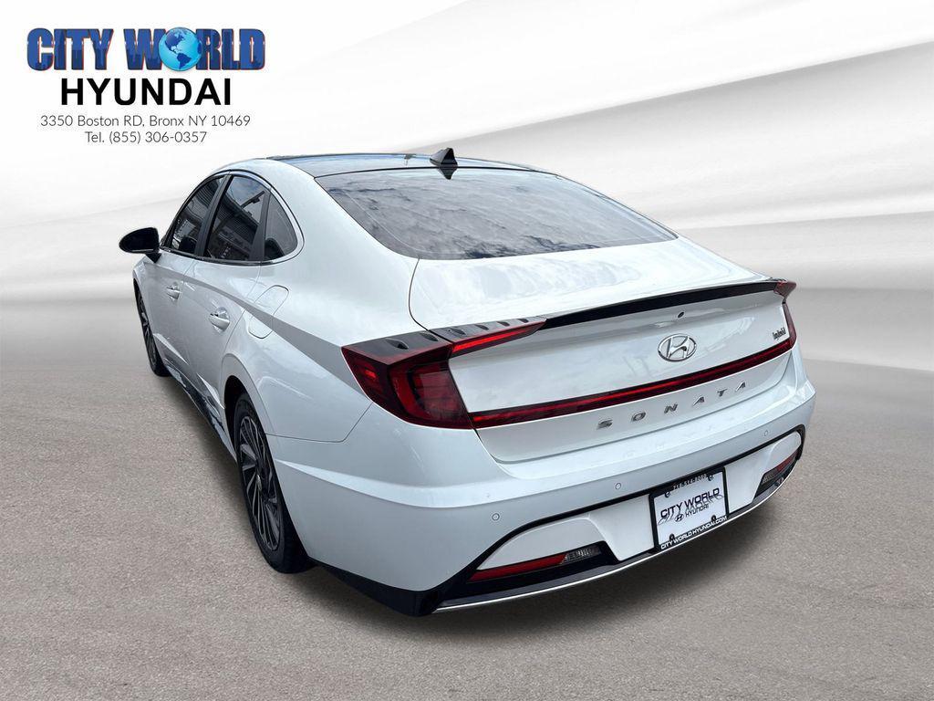used 2021 Hyundai Sonata Hybrid car, priced at $18,500