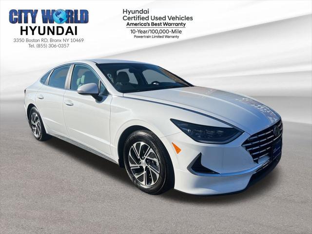 used 2023 Hyundai Sonata Hybrid car, priced at $23,653