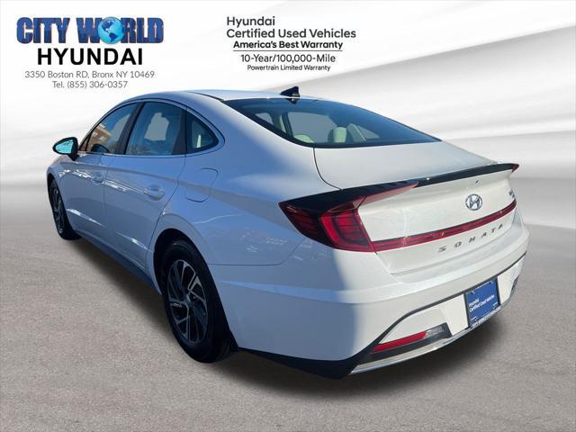 used 2023 Hyundai Sonata Hybrid car, priced at $23,653