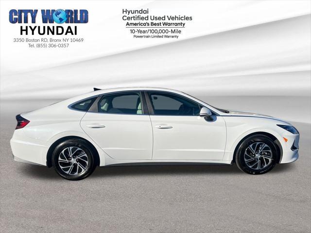 used 2023 Hyundai Sonata Hybrid car, priced at $23,653