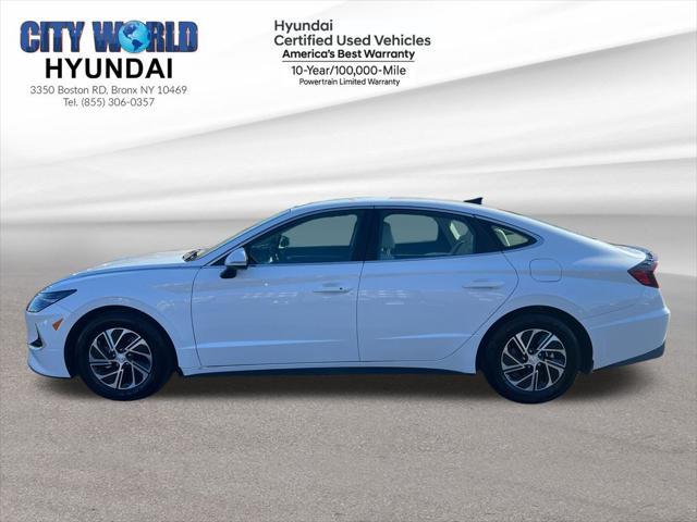 used 2023 Hyundai Sonata Hybrid car, priced at $23,653