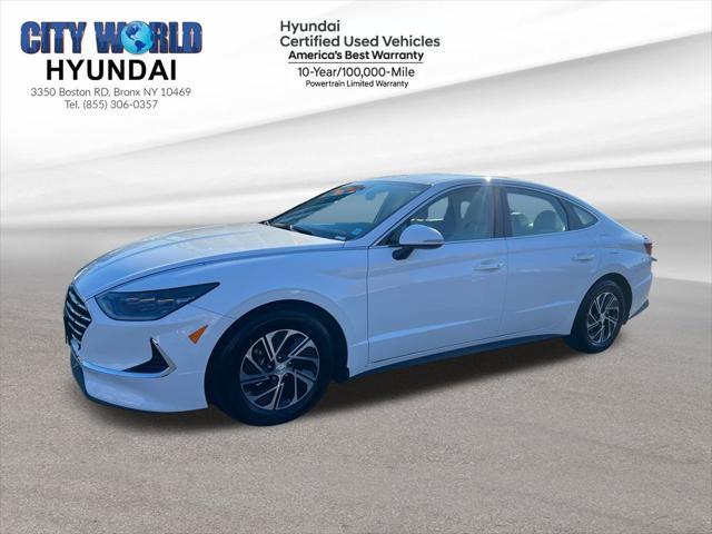 used 2023 Hyundai Sonata Hybrid car, priced at $23,653