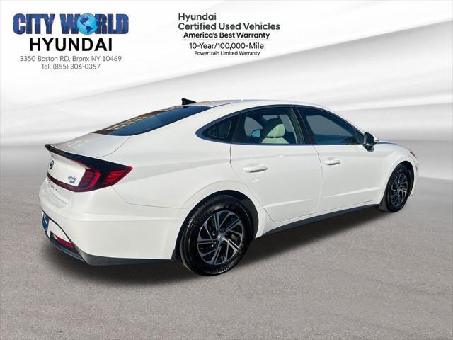 used 2023 Hyundai Sonata Hybrid car, priced at $23,653