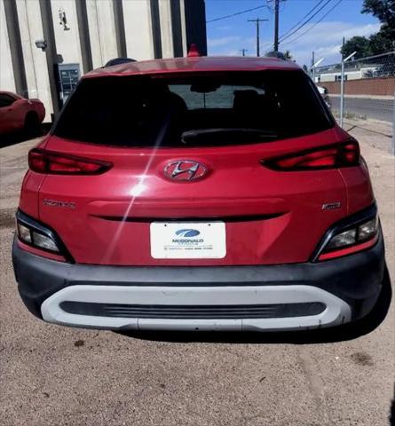 used 2022 Hyundai Kona car, priced at $23,000