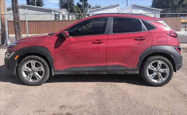 used 2022 Hyundai Kona car, priced at $23,000