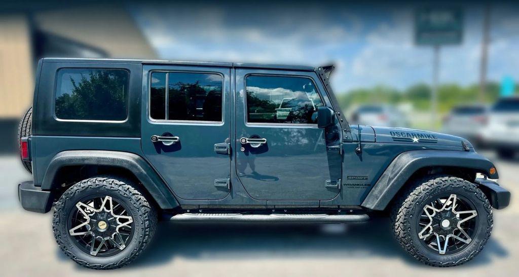used 2016 Jeep Wrangler Unlimited car, priced at $17,900