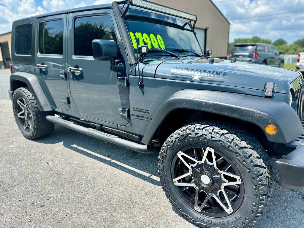 used 2016 Jeep Wrangler Unlimited car, priced at $17,900