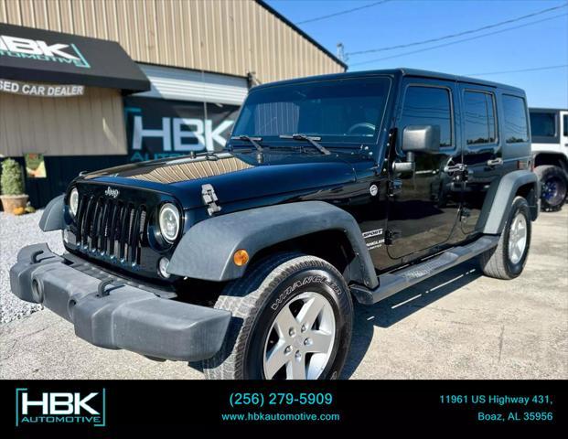 used 2015 Jeep Wrangler Unlimited car, priced at $18,900