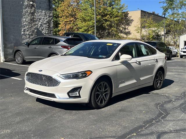 used 2019 Ford Fusion Hybrid car, priced at $17,991
