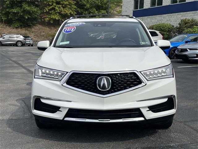 used 2018 Acura MDX car, priced at $22,991