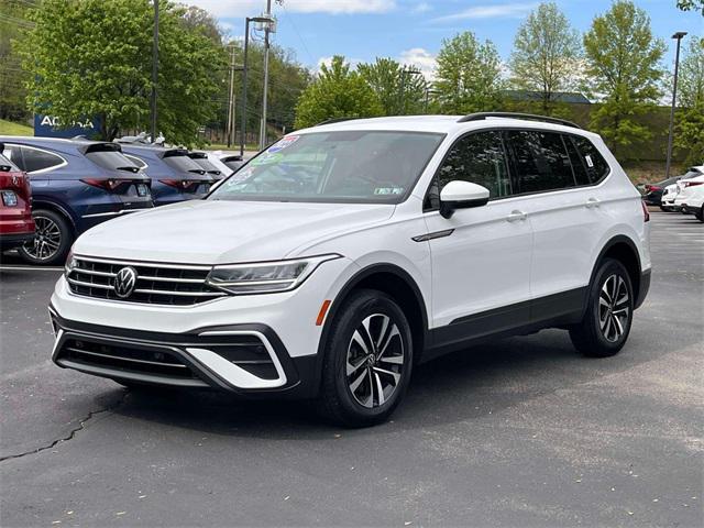 used 2022 Volkswagen Tiguan car, priced at $18,493