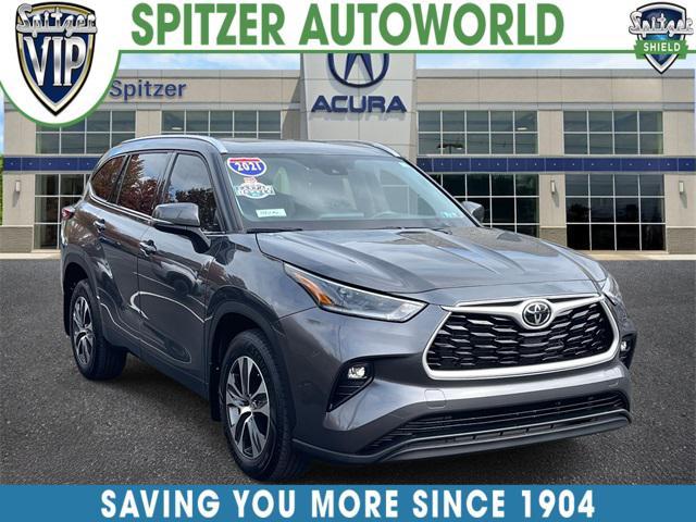 used 2021 Toyota Highlander car, priced at $29,942