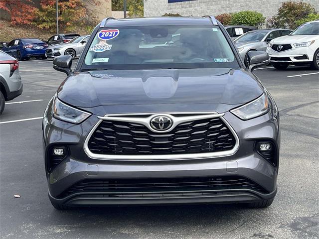 used 2021 Toyota Highlander car, priced at $29,942