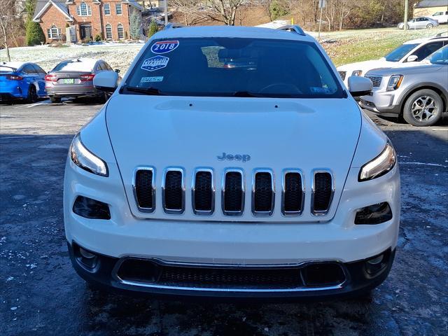 used 2018 Jeep Cherokee car, priced at $16,454