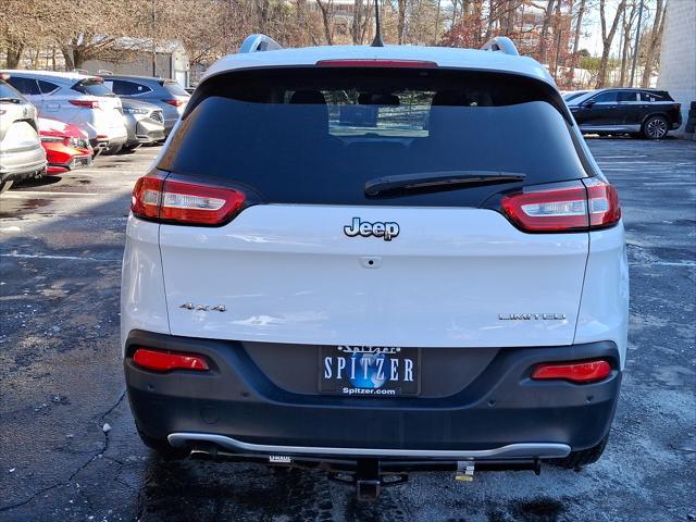 used 2018 Jeep Cherokee car, priced at $16,454